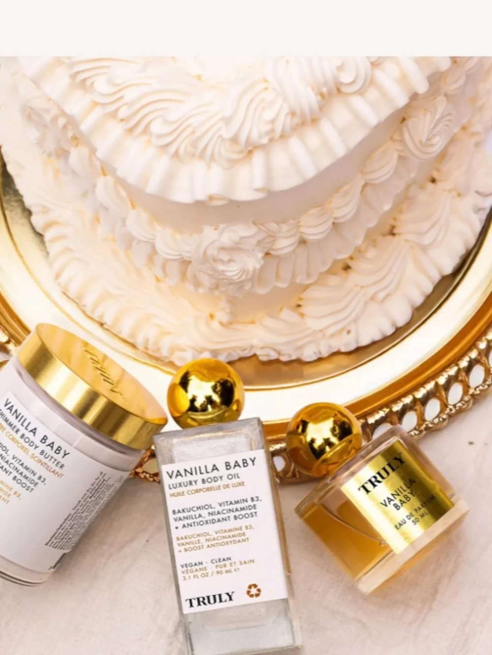 TRULY Vanilla Baby Shimmer Body Butter 6.7oz